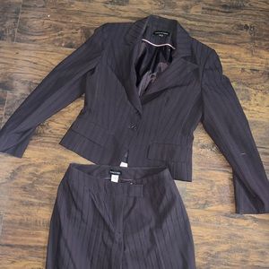 Women’s purple suit